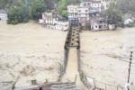 Immoderately vehement rains killed more than 120 in North India, northern India flash flooding, impassioned rains killed at least 120 in n india, Hindu religious site