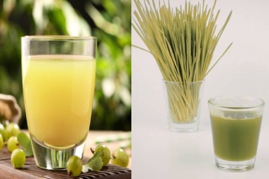 Amla Juice Vs Wheatgrass Juice for Fatty Liver