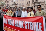 banking employees on strike, Indian banking services to be on hold, indian banking services to be obstructed as employees go on strike for two days, Banking services