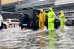 Dubai Rains visuals, Dubai Rains breaking updates, dubai reports heaviest rainfall in 75 years, School