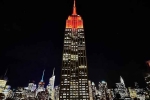 Federation of Indian Associations, Empire State Realty Trust, empire state building lit up to honour the festival of lights, Indian diaspora