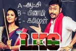 trailers songs, LKG posters, lkg tamil movie, Priya anand