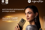Motorola Signature colours, Motorola Signature features, motorola signature launched in india, Cinematic