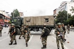Nepal Army new updates, Nepal Army visuals, nepal protests army imposes nationwide curfew, Nepal protests