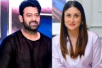 Prabhas new movie, Prabhas updates, prabhas to romance kareena kapoor, Prabhas spirit
