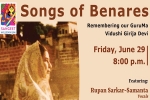 Dallas Upcoming Events, Events in Dallas, songs of benares remembering our guruma vidushi girija devi, Dehradun