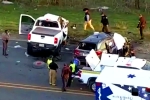 Texas Road accident updates, Texas Road accident latest, texas road accident six telugu people dead, Accident