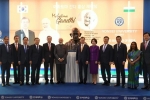 gandhi Seoul, narendra modi gandhi, thoughts and ideals of gandhi have power to overcome menace of terrorism climate change pm modi, Moon jae in