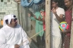 asian cup final, football fans in lock up, watch uae man locks up indian football fans in cage before match, Police arrested