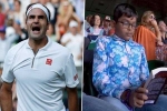 Roger Federer Vs Rafael Nadal Semi-Final, Indian origin boy reading book in Wimbledon 2019 Clash of Tennis, roger federer vs rafael nadal semi final indian origin boy seen engrossed in his book during wimbledon 2019 clash of tennis, Rafael nadal Roger Federer Vs Rafael Nadal Semi-Final, Indian origin boy reading book in Wimbledon 2019 Clash of Tennis, roger federer vs rafael nadal semi final indian origin boy seen engrossed in his book during wimbledon 2019 clash of tennis, Rafael nadal