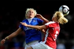 Heading, Women, study women football players more vulnerable to injury from heading, Women football players
