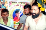 Yash fans, Yash fans videos, yash meets the families of his deceased fans, Karnataka