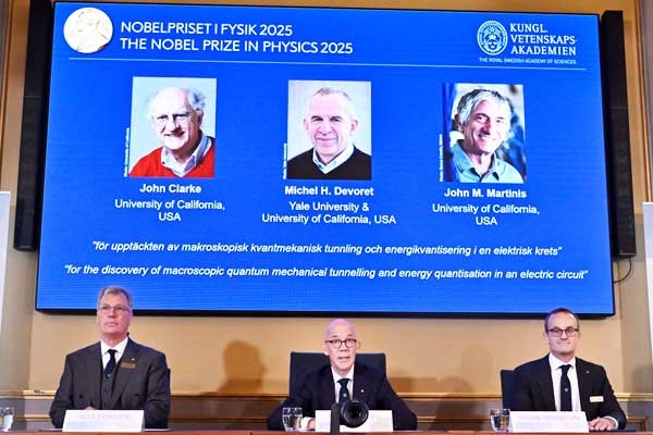 Three Scientists Get Nobel Prize In Physics