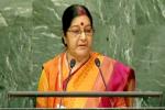 External affairs minister, Pakistan, befitting reply by sushma swaraj to pakistan, Nawaz sharif