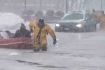 Bomb cyclone USA pictures, Bomb cyclone USA videos, bomb cyclone continues to batter usa, Flights