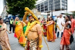 bonalu festivities in London, bonalu festival, over 800 nris participate in bonalu festivities in london organized by telangana community, Handloom