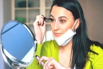 lips, skin, how to wear makeup with a facemask, Skin care