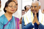 Meira Kumar, Ramnath Kovind, india getting ready to welcome new president, Bjp congress